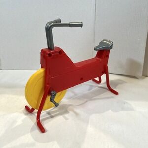Vintage 1983 Barbie doll-sized exercise bike‎